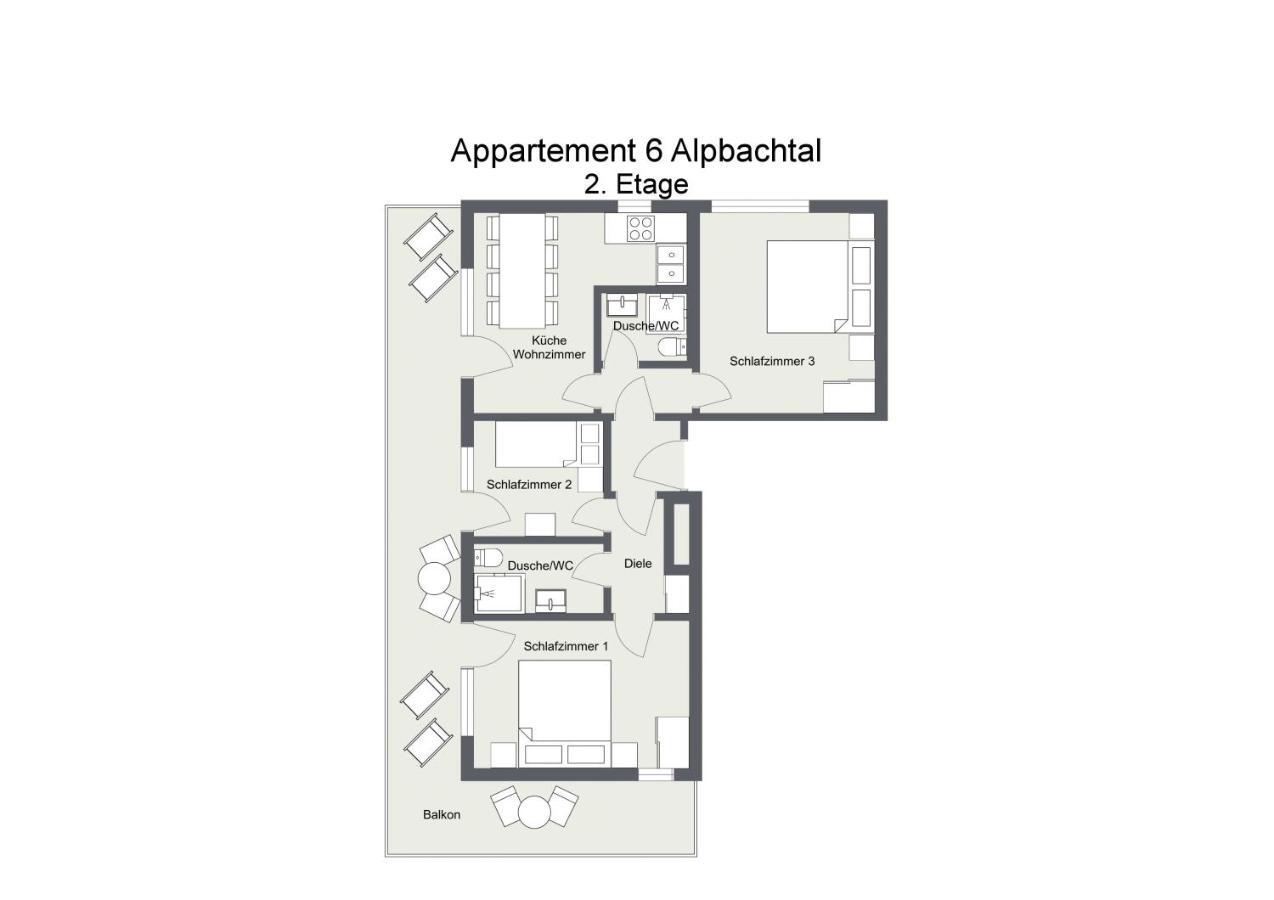 ريث ام الباختال Angerer Alpine Suiten Und Familienappartements Tirol المظهر الخارجي الصورة